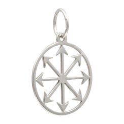 Звезда Хаоса - кулон из серебра