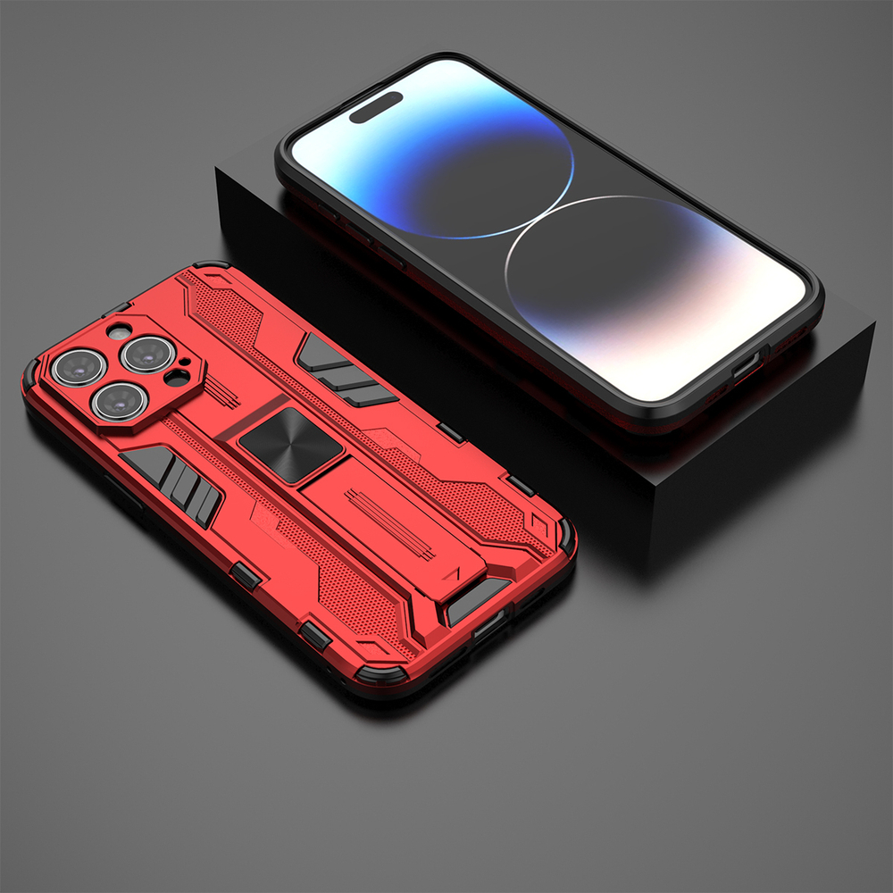 Противоударный чехол с подставкой Transformer для iPhone 15 Pro