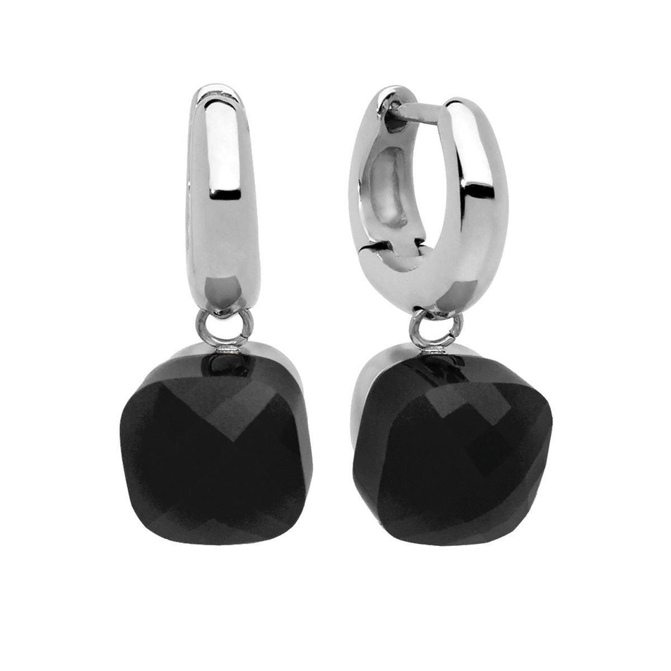 Серьги Qudo Firenze jet 300138 BW/S
