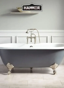 Эмаль для ванн и керамики акриловая HAMMER белая 520 мл / 0,27 кг