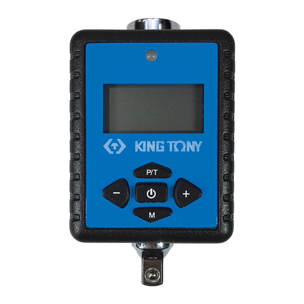KING TONY (34207-1A) Динамометрический адаптер серии "DIGITAL", 1/4", 6-30 Нм, для левой и правой резьбы, кейс