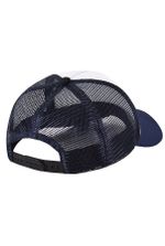 Бейсболка с сеткой темно-синяя фото сзади Бейсболка с сеткой темно-синяя фото сзади