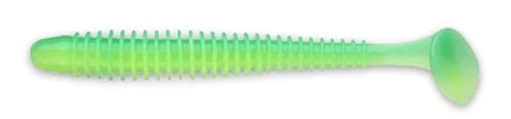 Приманка силиконовая Keitech Swing Impact 4.5" EA#11 Lime Chartreuse Glow