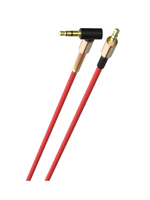 AUX cable 1m 3.5/3.5 More choice UK11 red