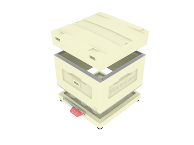 Комплект 47 улей 12 рамочный Дадан