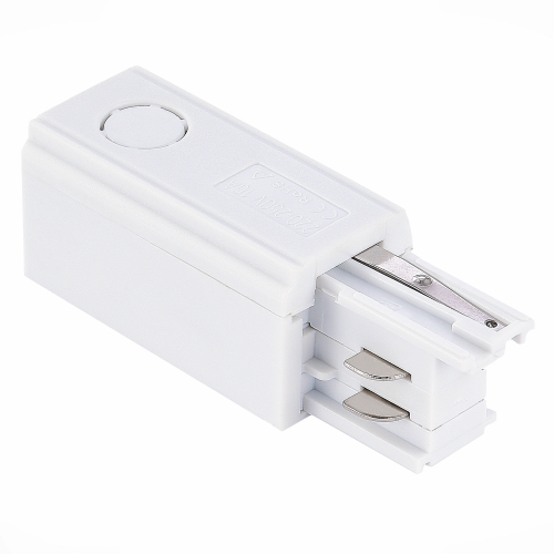 ST030.509.10R Правый Токоподвод для трехфазного шинопровода ST-Luce Белый