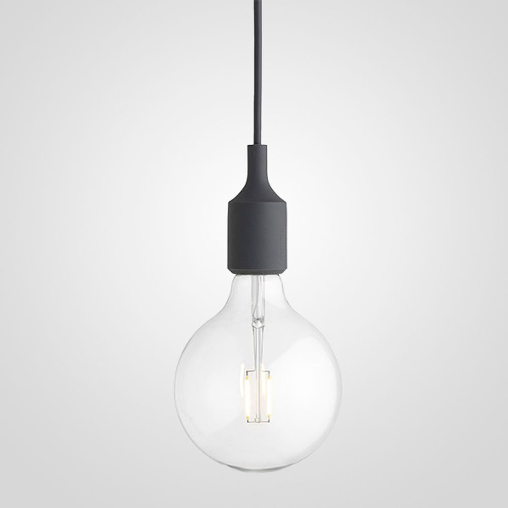 Подвесной светильник Muuto E27 Grey