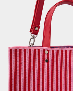 Текстильная сумка AT EASE (красный-розовый-синий)