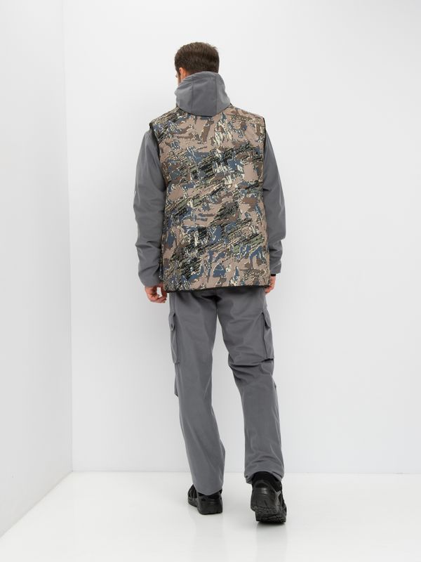 Костюм демисезонный Тайга-3 ткань Alova цвет Лабиринт/Серый