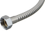 Шланг д/душа MELODIA STANDARD русс.резьба M22*1/2" конус нерж. d14мм, L200см, 2-й зажим MKP20355BL