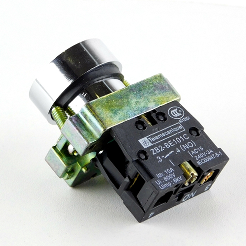 Кнопка XB2-BA31 зеленая НО 22мм