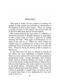 One year course. in English and American literature | Benjamin Alexander Heydrick