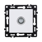 Розетка TV, белый Kollinger Asthetik AS-020WH