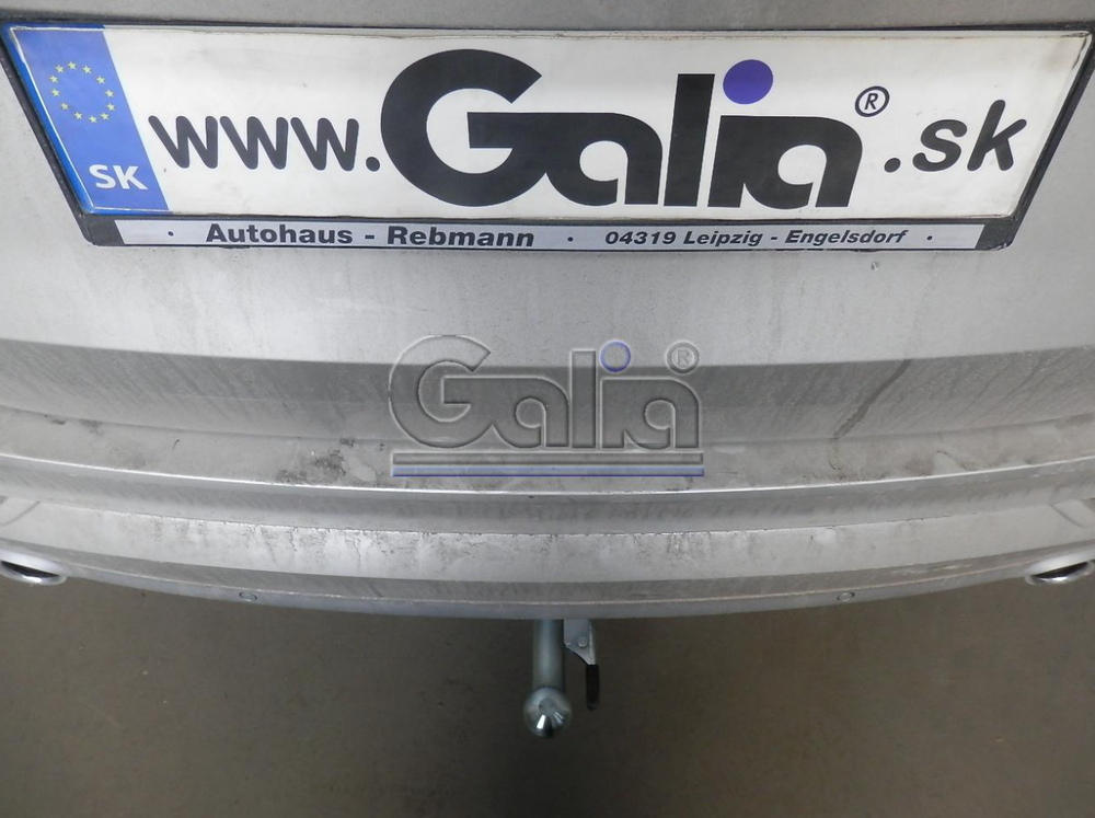 Фаркоп оцинкованный Galia V083C для Volvo XC90 2015-(паспорт и сертификат в комплекте)(без электрики)