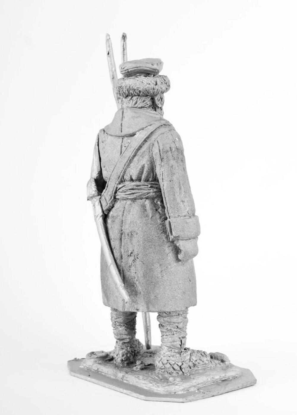 Оловянный солдатик Партизан с вилами