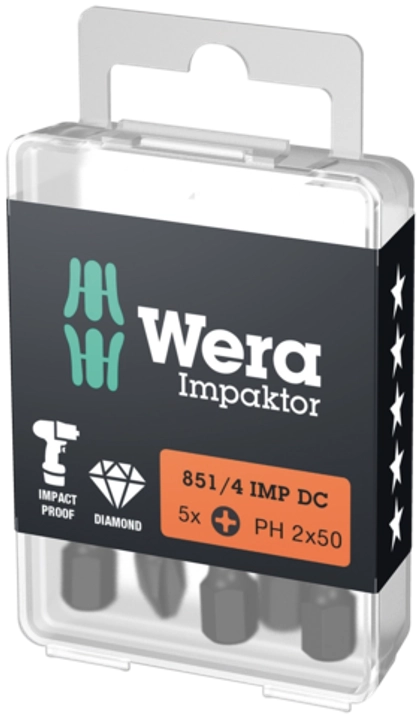 Насадка PH 3x50 851/4 IMP Wera DC Impaktor 05057657001