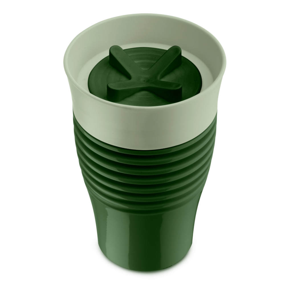 Термокружка aroma to go, organic, 400 мл, зеленая