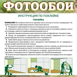 Фотообои Vostorg № 212 Лесное озеро 294х201см