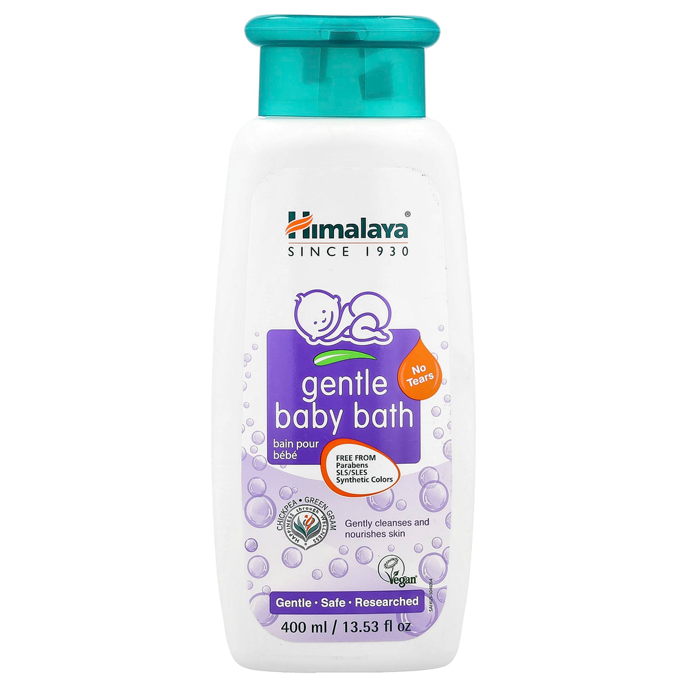 Himalaya, Gentle Baby Bath, мягкая детская ванночка, 400 мл (13,53 жидк. унции)