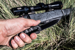 Складной нож Hero 440C Black Titanium