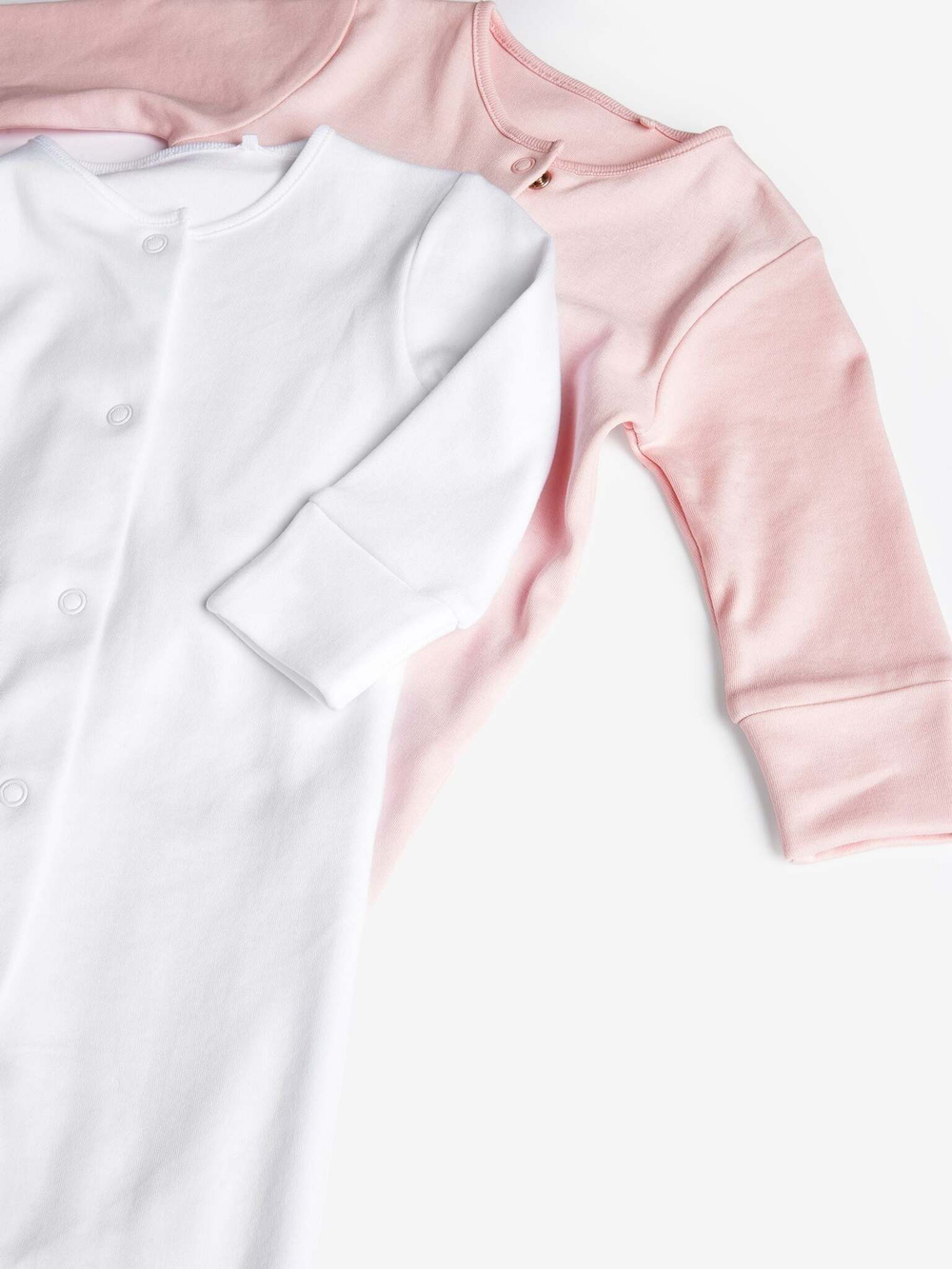 Комбинезон / Cлип для малышей Next 581-066, 5 шт., Белый, Розовый