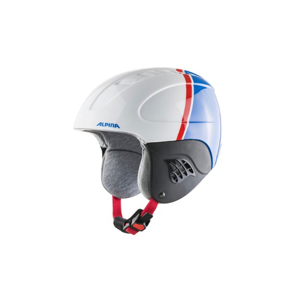 Зимний Шлем Alpina 2021-22 Carat White/Red/Blue (см:51-55)