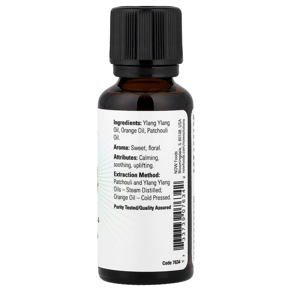 NOW Foods, Эфирные масла, Peace, Love & Flowers, 1 fl. унция (30 мл)