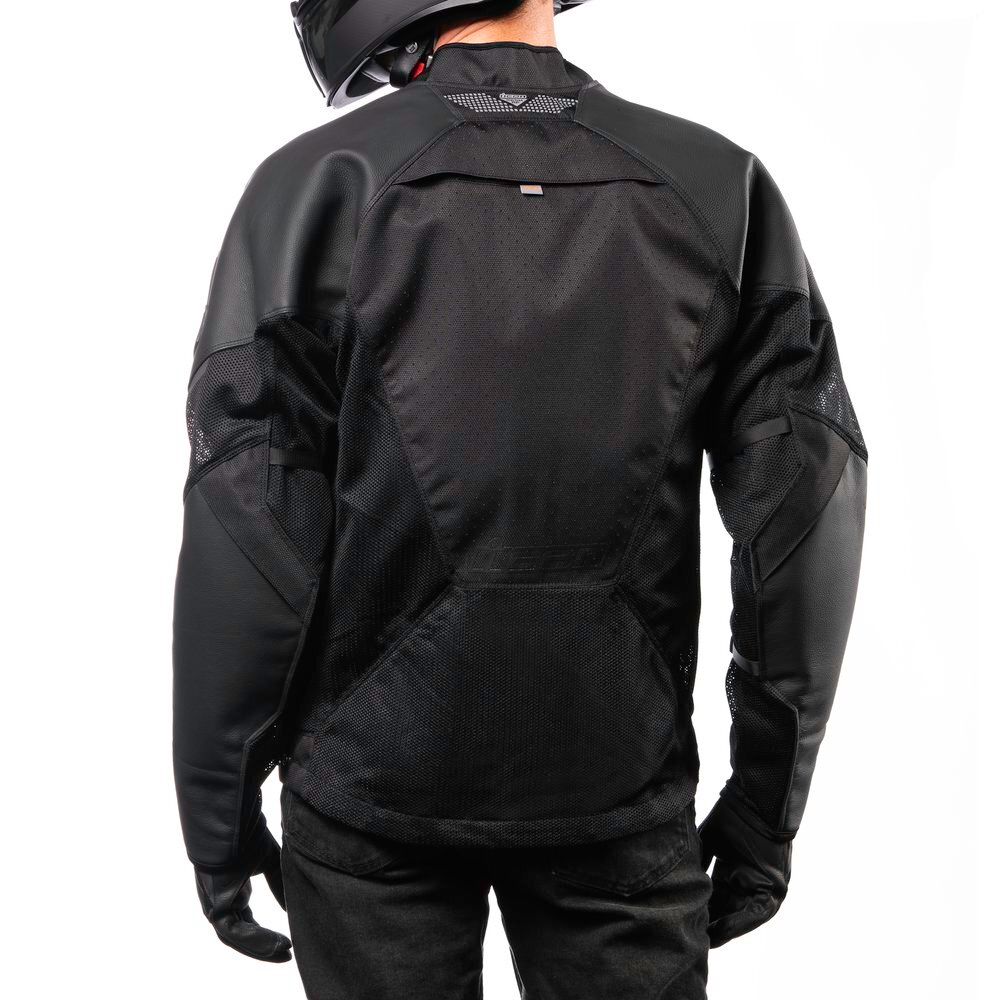 Mesh AF Leather Jacket / Черный