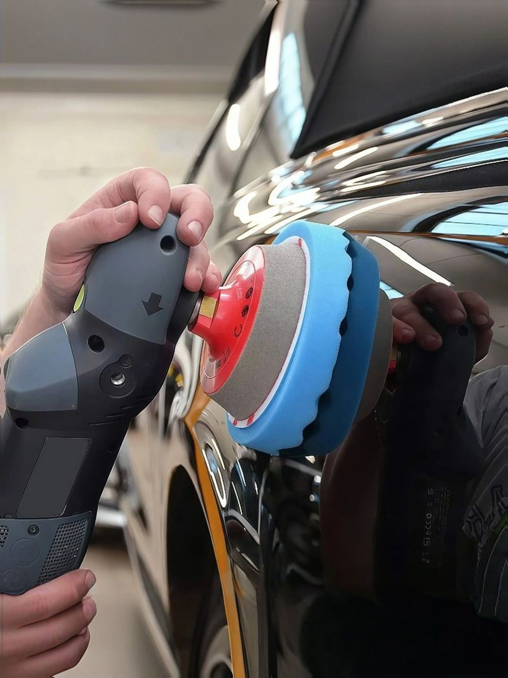 Круги полировальные для кузова авто и фар, губка для авто, полировочные насадки 150 мм