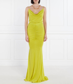 Платье Elisabetta Franchi - лимонный(AB62842E2)