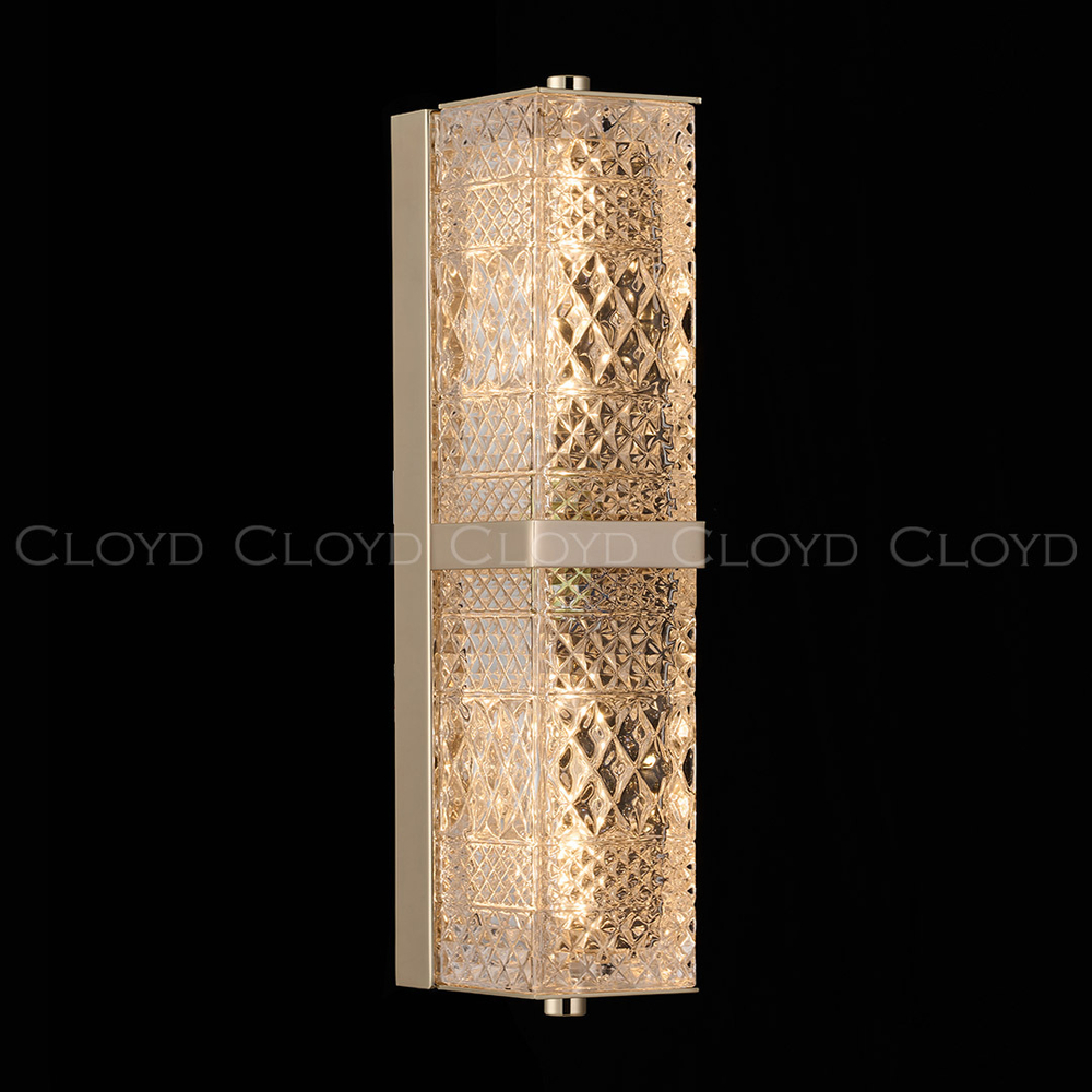 Бра Cloyd PROMENADE W1 / выс. 40 см - золото (арт.20425)