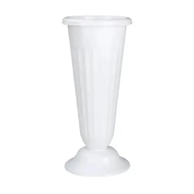 Ваза для цветов под срезку (D210мм,выс440мм) (белый)