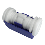 Синий автоматический вибромастурбатор 15,6см c функцией сжатия Pretty Love Masturbator DJ Lady BM-00900T92