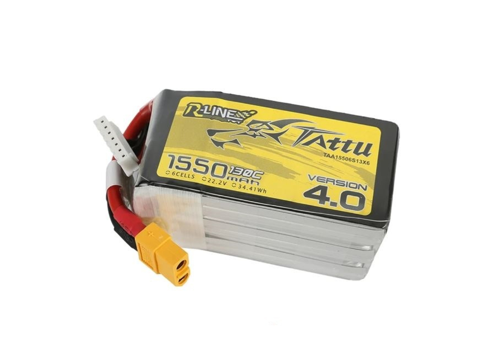 Аккумулятор Tattu R-Line V4.0 1550мАч 6S