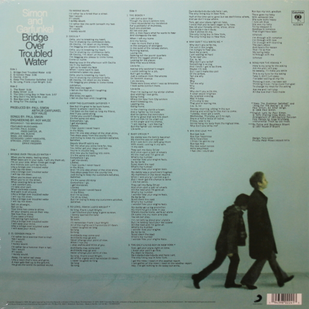 Simon & Garfunkel / Bridge Over Troubled Water (Clear Vinyl)(LP)