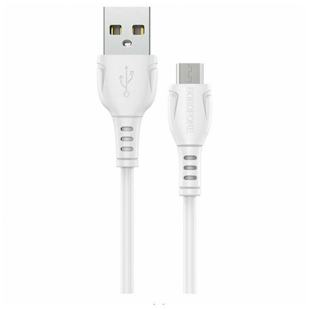 Кабель Micro USB BOROFONE BX51 2,4А, 1м. белый