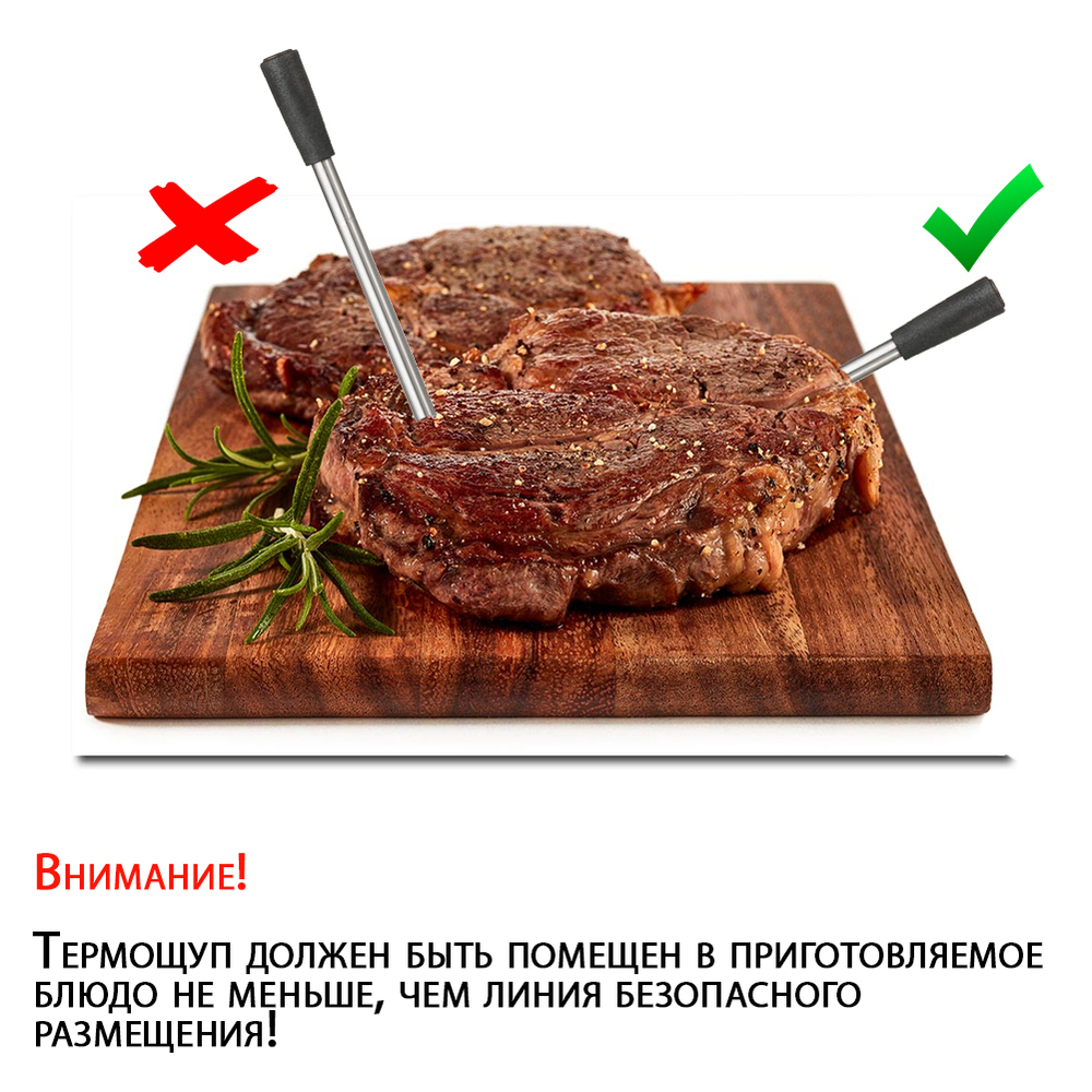 Термощуп Bluetooth (2 шт. в комплекте)