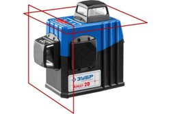 Линейный лазерный нивелир ЗУБР Крест-2D 34907-2