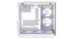 Корпус Ocypus Iota C70 WH ARGB ATX/mATX/mITX 2xUSB, Type-C, Белый, Iota-C70-WHD600XX-GL