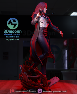Макима Человек Бензопила MAKIMA CHAINSAW MAN