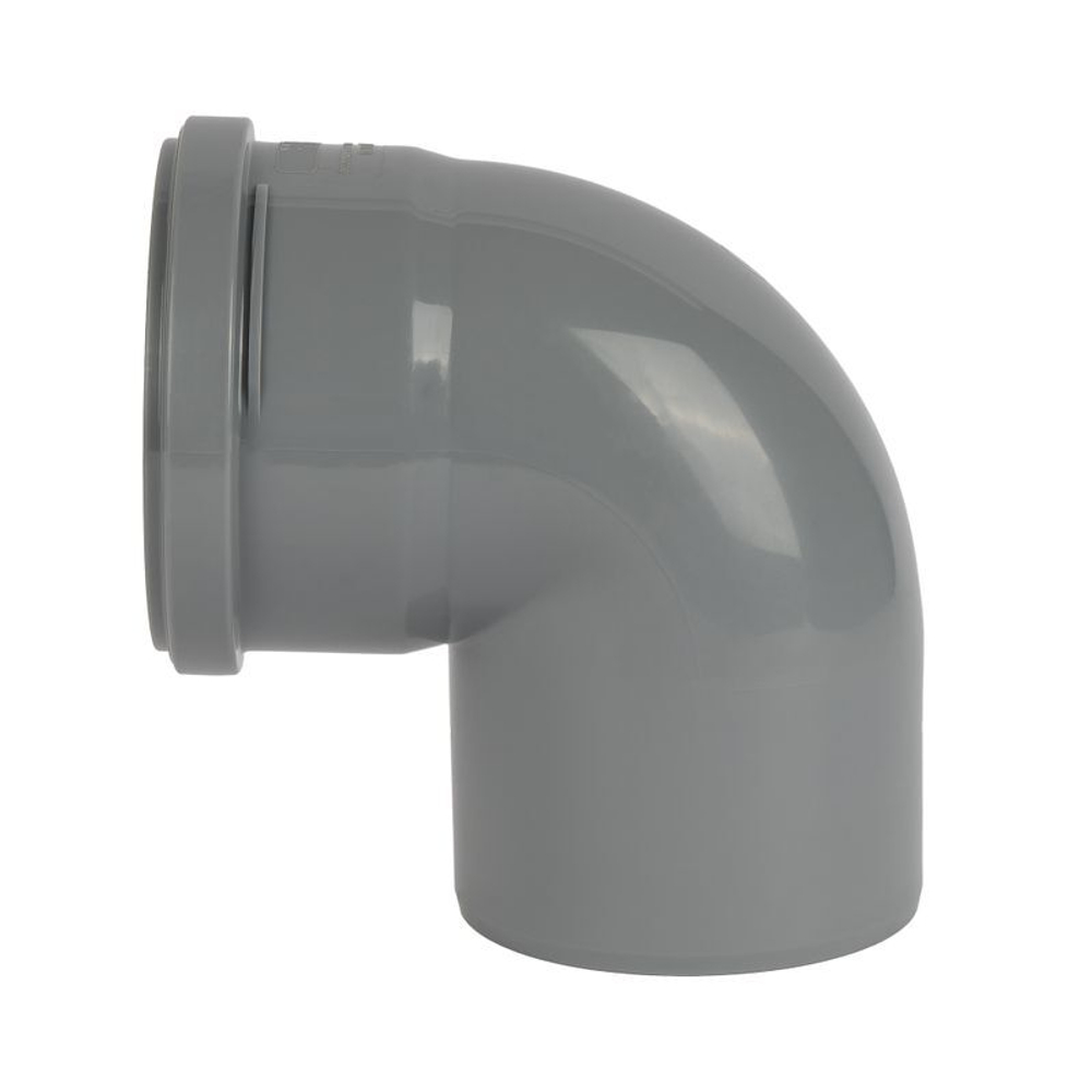 Отвод канализационный Дигор 110 мм 87,5°