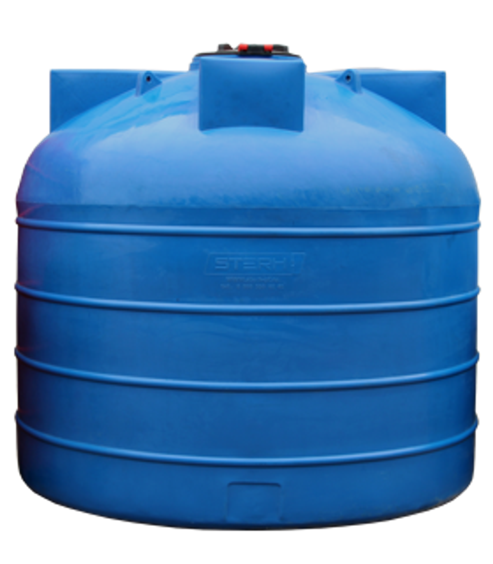 Ёмкость пластиковая пищевая STERH VERT 5000T 5000 л. вертикальная транспортная (200x200x180см;красный) - арт.555087.2