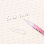 Ручка шариковая, Basir, синие чернила, серия "Лягушка", объемный светящийся корпус с кристаллами, 12 шт