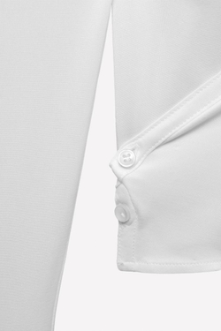 ZARA X LUDOVIC DE SAINT SERNIN РУБАШКА-КИМОНО, БЕЛЫЙ