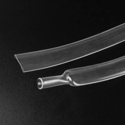 2-кратная термоусадочная трубка, 2 мм, прозрачный, длиной 10 метров