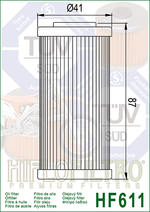 Фильтр масляный Hiflo Filtro HF611