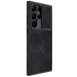 Кожаный чехол-книжка Nillkin Leather Qin Pro для Samsung Galaxy S23 Ultra