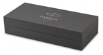 Ручка-роллер Parker Sonnet Blue Subtle CT 1931535, стержень: F, цвет чернил: black, в подарочной упаковке