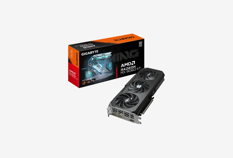 Видеокарта AMD Radeon RX 9060 XT Gigabyte GAMING OC 16Gb (GV-R9060XTGAMING OC-16GD)