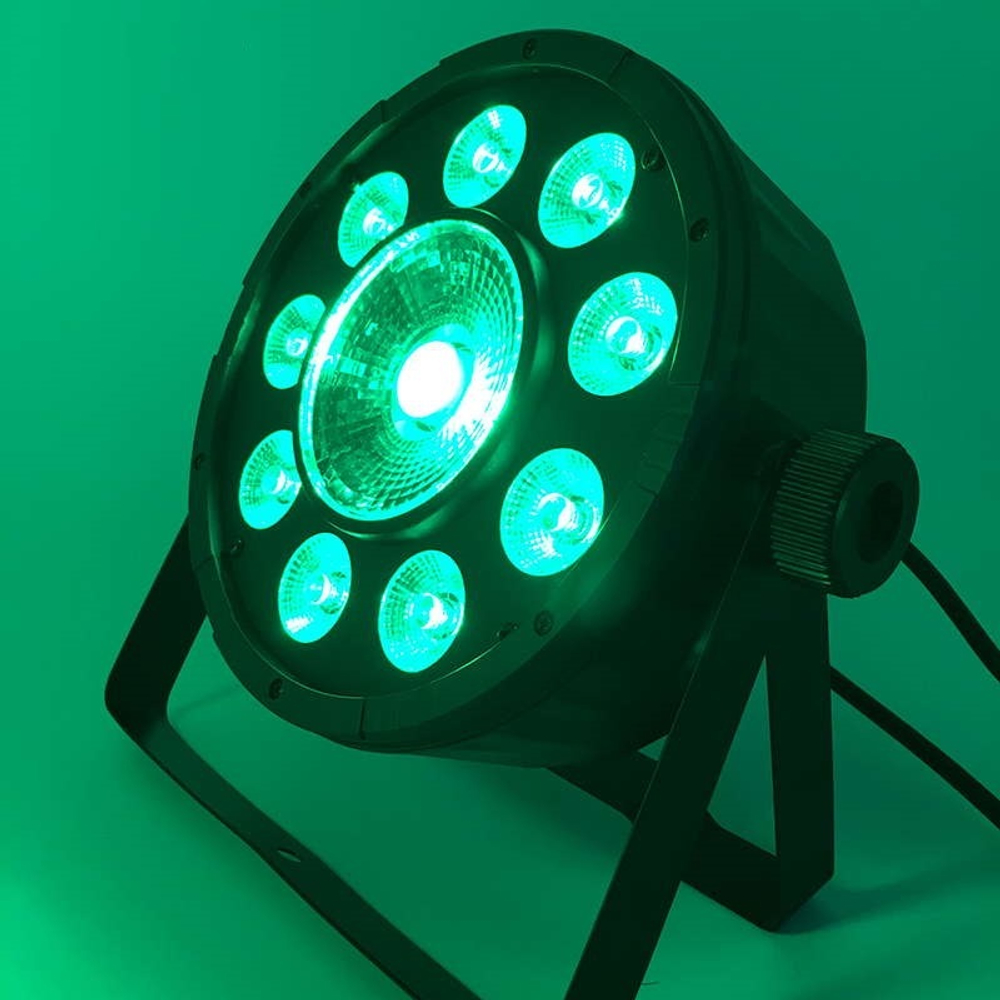 LED PAR 9 X 10W + 30W RGB